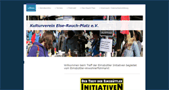 Desktop Screenshot of else-rauch-platz.de
